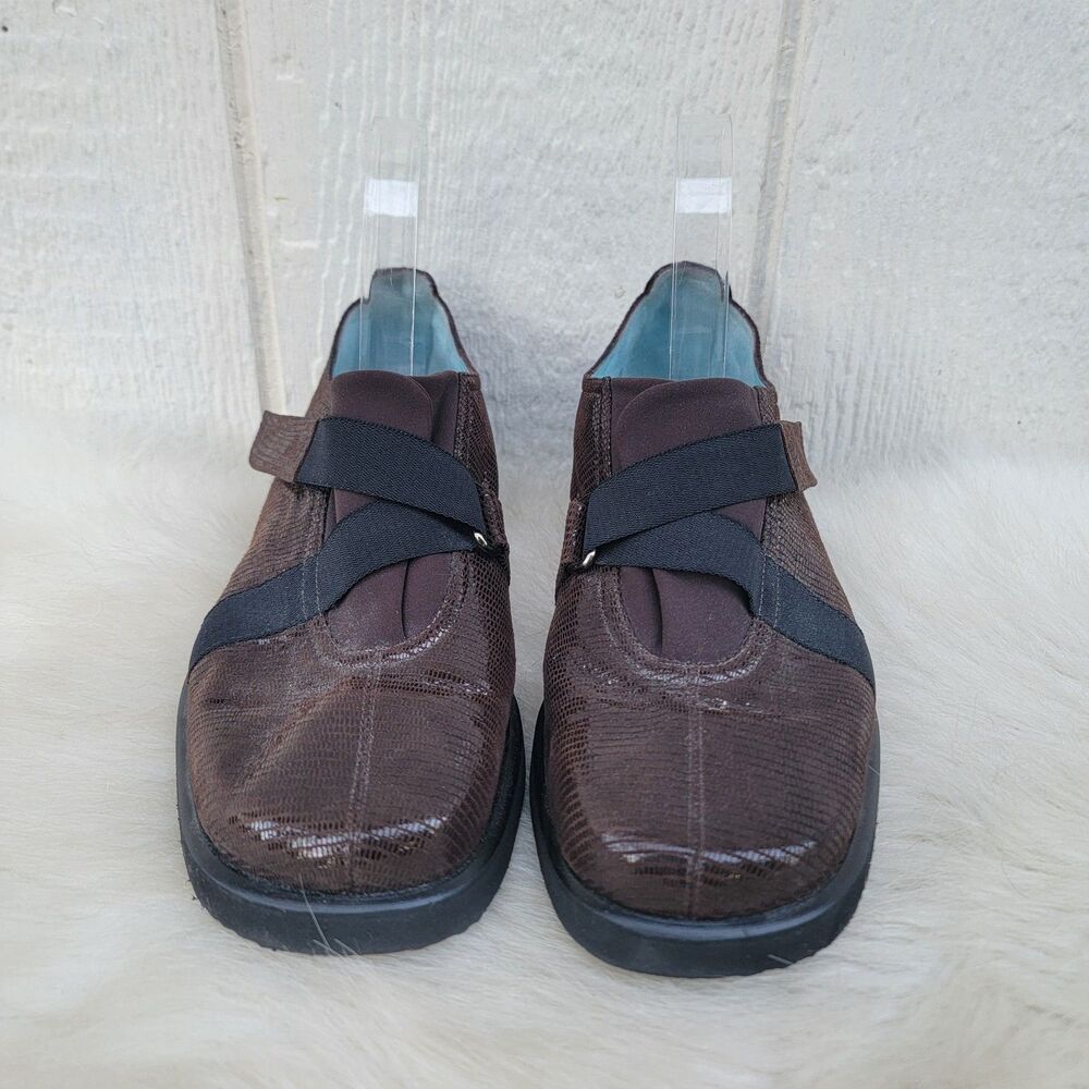 Ladies Thierry Rabotin Lena Cross Strap Slip On Loafers 39.5